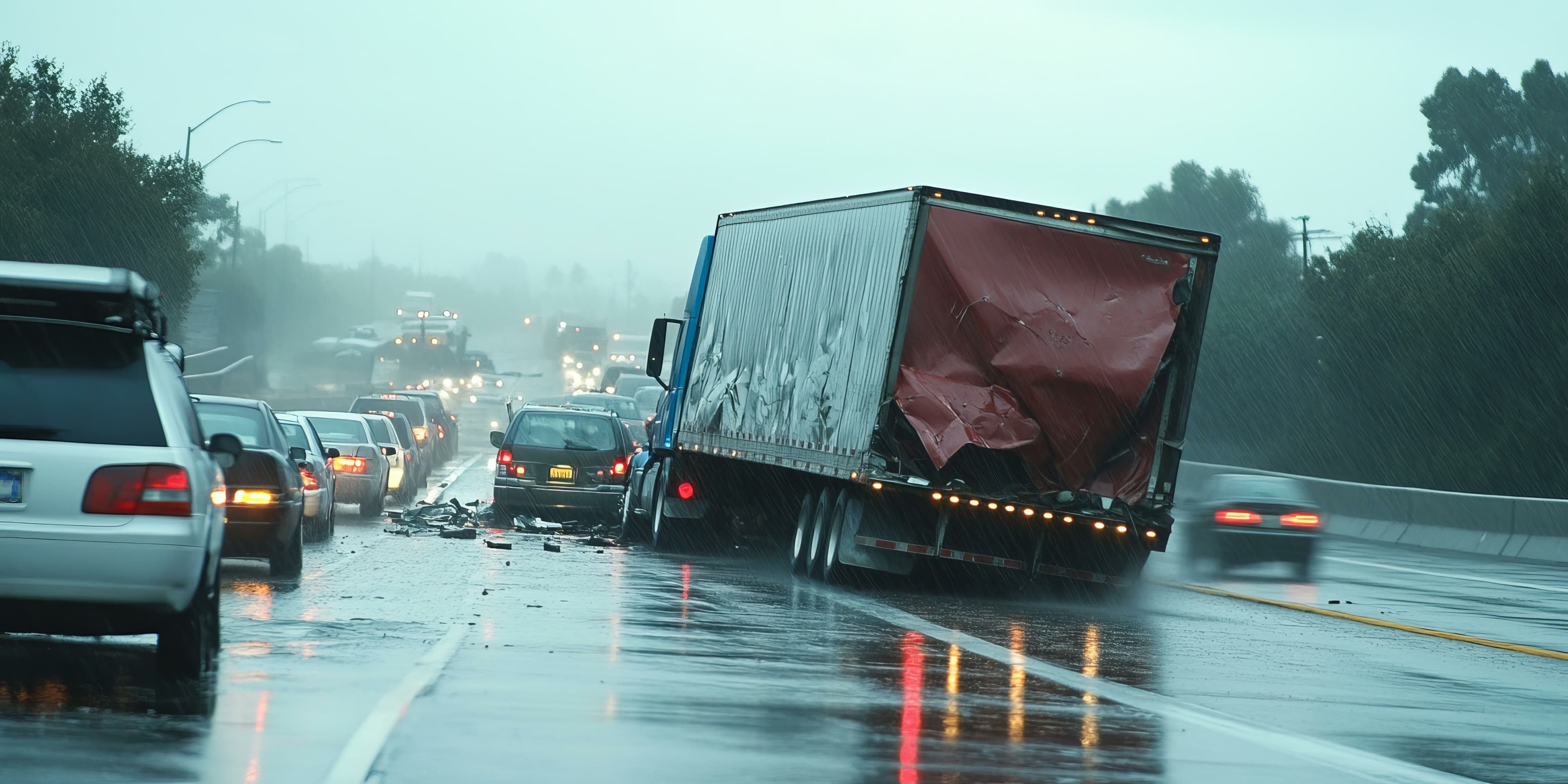 La Gravedad de los Accidentes de Camión